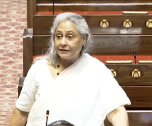 Jaya Bachchan's Angry Reaction to 'Jaya Amitabh Bachchan' in Rajya Sabha: 'This Is Something New'